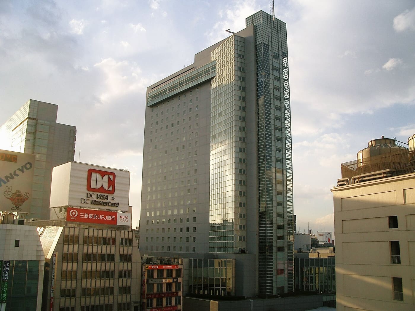 Shibuya Mark City, the station complex that houses the Shibuya Excel Hotel Tokyu