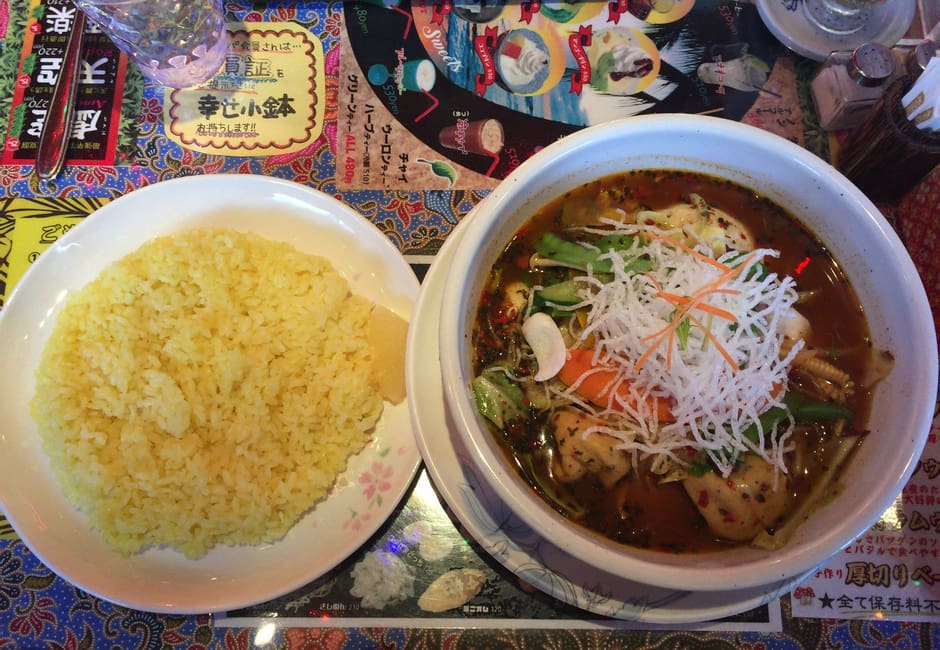Shimokitazawa curry row, Shimokitazawa, Tokyo